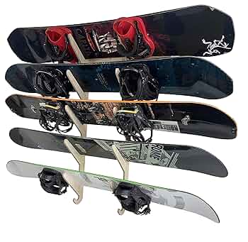 壁掛けスノボーラック　5枚収納 壁掛けスノボーラック 5枚収納TYPE 壁掛けラック・ウォールシェルフ